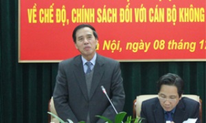 Đổi mới, nâng cao chất lượng xây dựng và thực hiện chính sách cán bộ